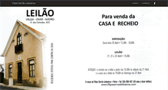 Desktop Screenshot of filipeserraoleiloeiros.com