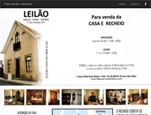 Tablet Screenshot of filipeserraoleiloeiros.com